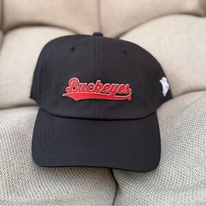 BRANDED BILLS Ohio State University "Buckeyes Script" Performance Dad Hat